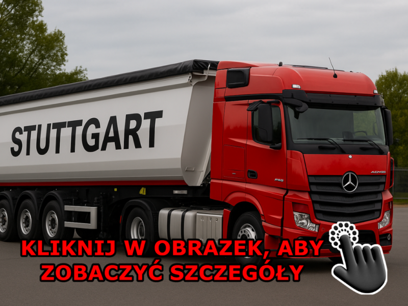 Kierowca C+E - Wywrotka / Ruchoma Podłoga- System 3/1, 4/1, 6/2