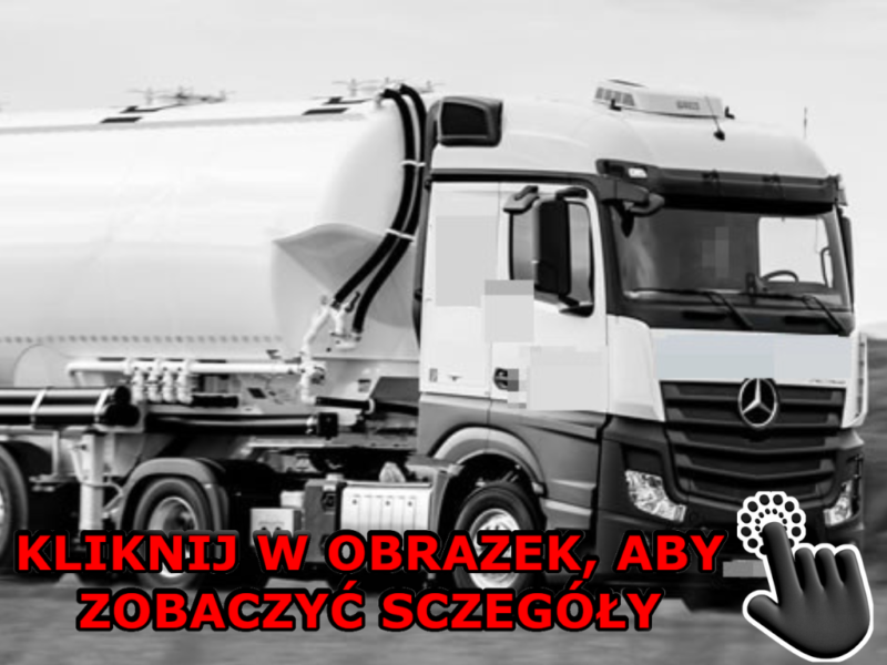 Oferta pracy dla Kierowcy C+E - bez systemu - przy granicy PL - Silos