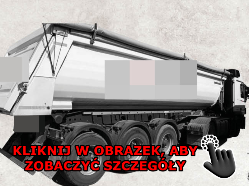 Kierowca C+E - wywrotka Berlin, bez systemu