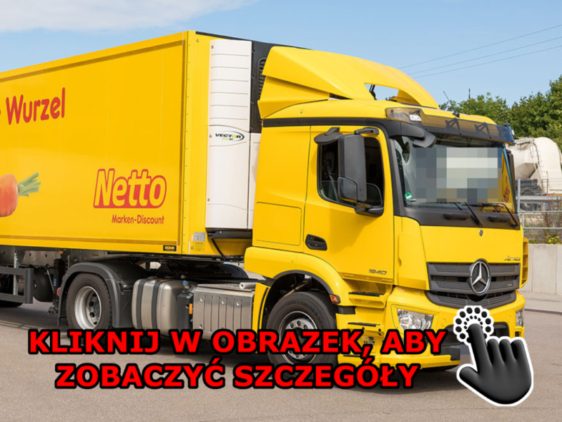 Kierowca CE - dystrybucja Netto - Neubrandenburg - 4000€ brutto + diety