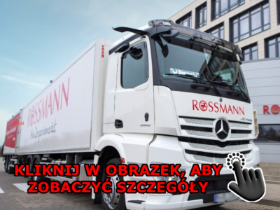 Kierowca CE - ROSSMANN Berlin / Lipsk - zakwaterowanie - bez systemu