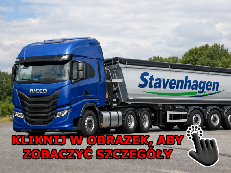 Kierowca CE Wywrotka system 2/1 - Stavenhagen - Podstawa 3200€ brutto