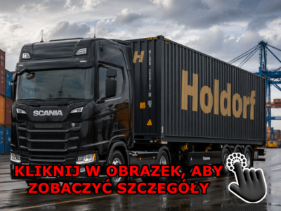 Kierowca CE - Kontenery Morskie - system 2/2, 3/1 - wysoka podstawa